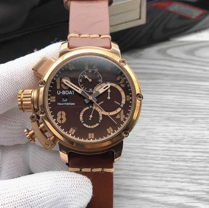 Кварцов мъжки часовник U-Boat U-51 Chimera Bronze