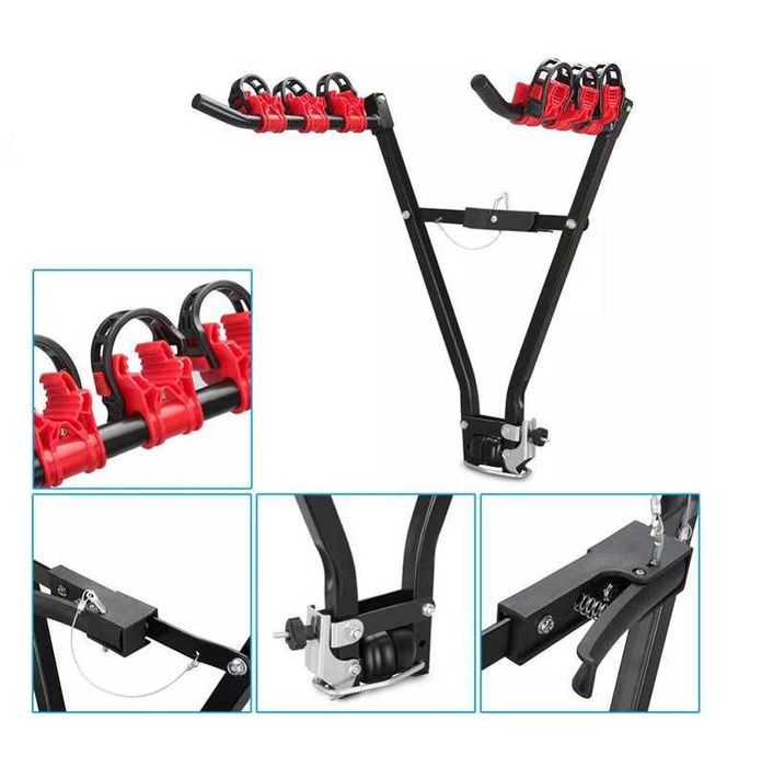 Багажник за кола за два/три велосипеда, За теглич