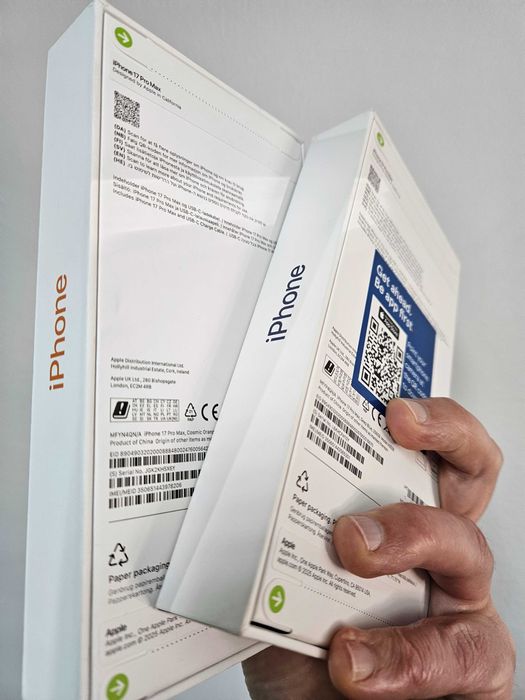 iPhone 17 Pro Max, 256 Gb, neverlock, sigilat la cutie.