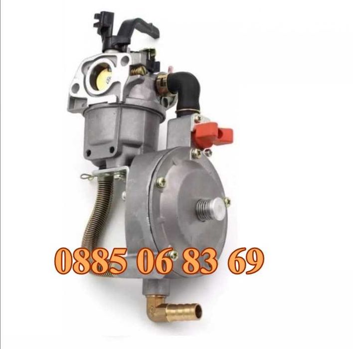 Генератор на газ, бензин и метан, четиритактов генератор за ток 3,5 kW