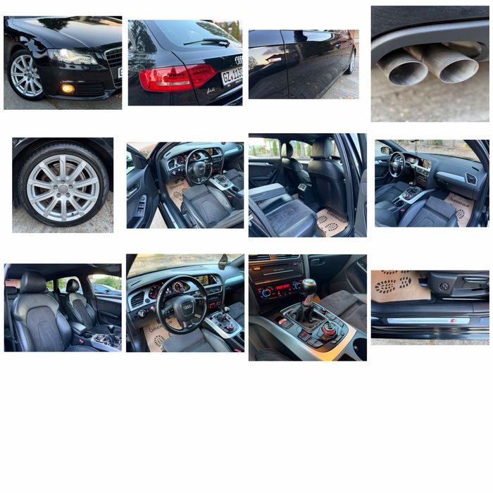 Audi A4 2.0 TDI 170CP  2X S-LINE 2010 EURO 5