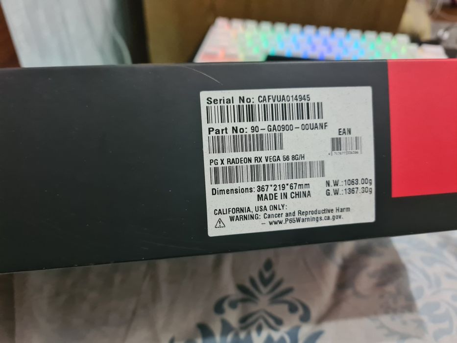 AMD Vega 56 Phantom Gaming 8Gb HBM2