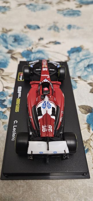 NOU!!! 2025 Macheta F1 Ferrari SF25, pilot  Charles Leclerc.
