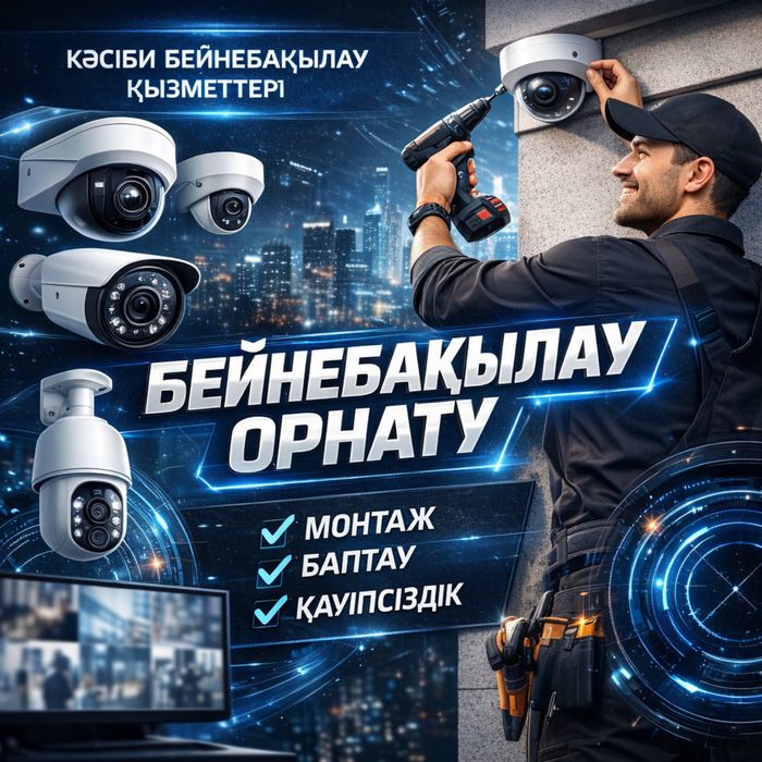 Установка камер видеонаблюдения