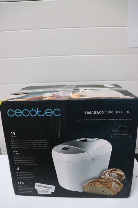 Машина за хляб Cecotec Bread&Co 1000 Delicious Енергиен клас A+