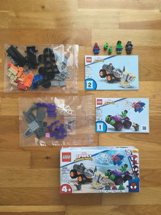 Lego Marvel 10782 Spidey si prietenii lui uimitori Confruntarea