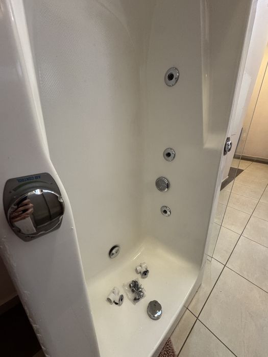 Хидромасажна вана Vicard + стъкло