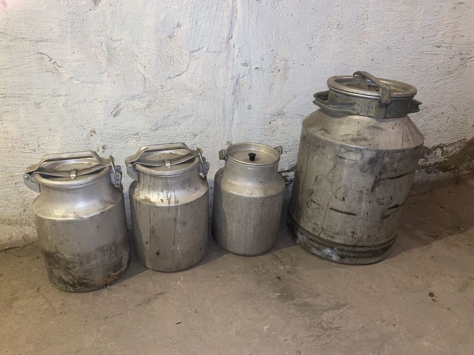 Фляги и бидон аллюминевые СССР