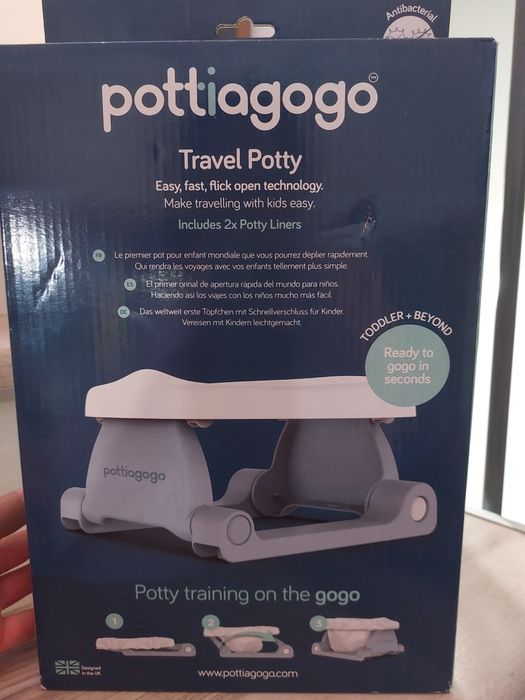 Сгъваемо преносимо гърне НОВО Pottiagogo