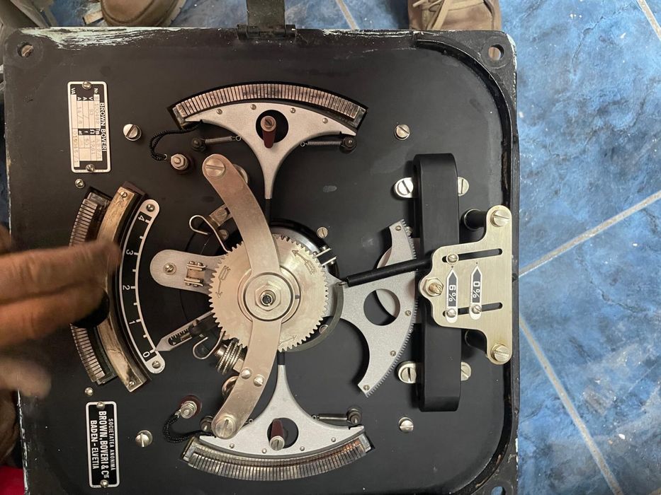 Regulator Reostat Brown Boveri AB 2/1 Elvetia 93V 14A functionale