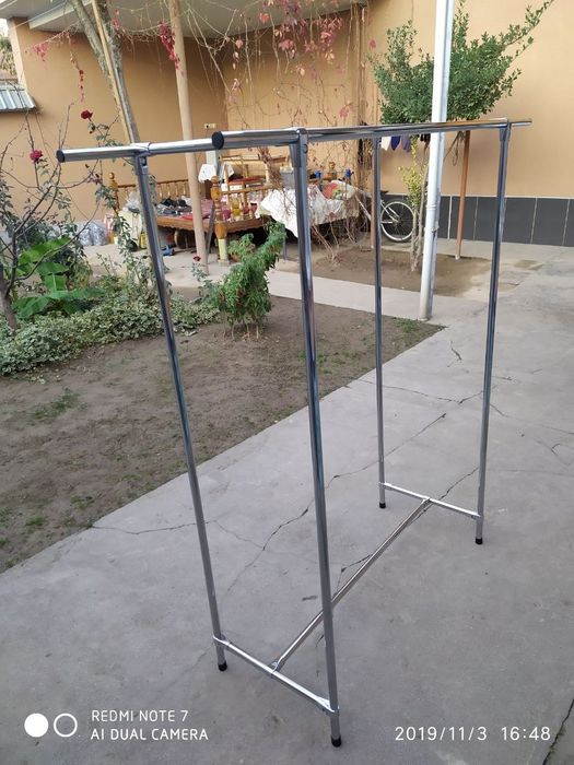 Вешалка гардеробная. 80 кг нагрузка. Вешилка вишилка размерла бор