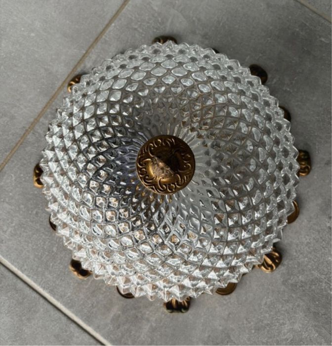 Antica Plafoniera de cristal