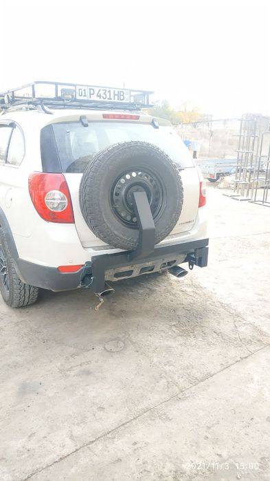 Бампер,  крепление под запаску, багажники прицеп