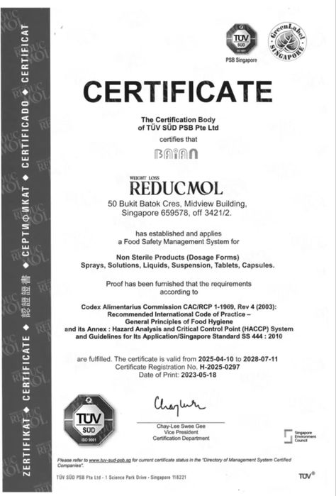 Complex Reducmol + Spirulina