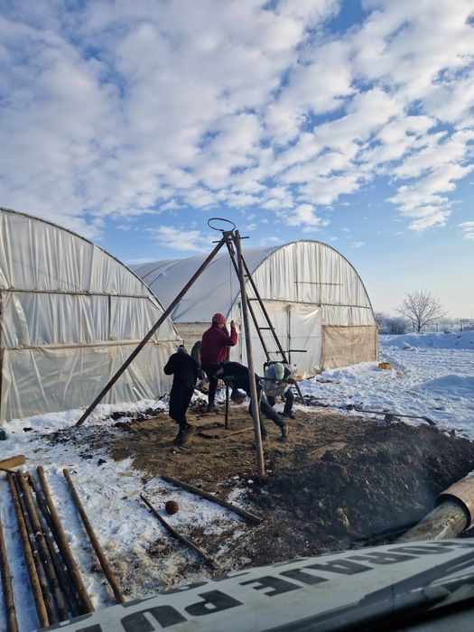 Foraje puțuri de mica și mare adâncime