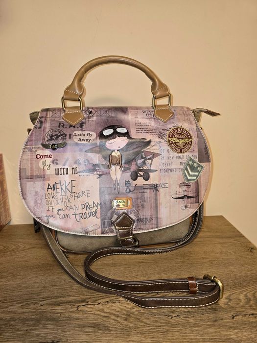 Anekke оригинална дамска чанта за през рамо