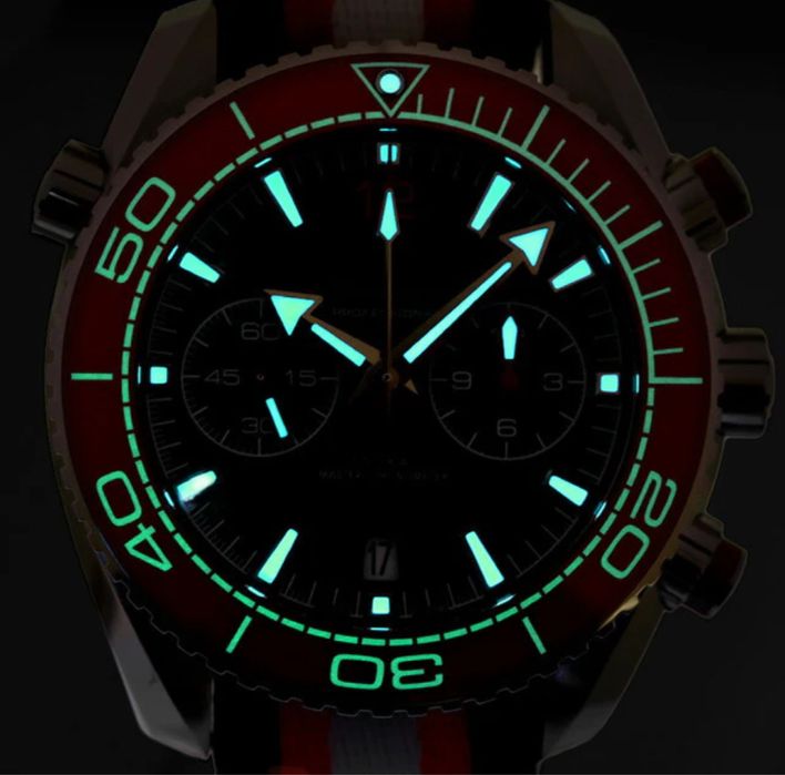 !!!НОВ!!! Omega Planet Ocean Chronograph Titanium dial {TI}  45.5mm