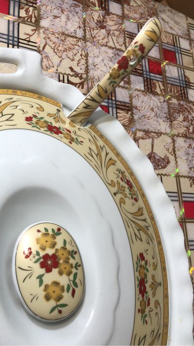 Мармит( супница) на2 свечи