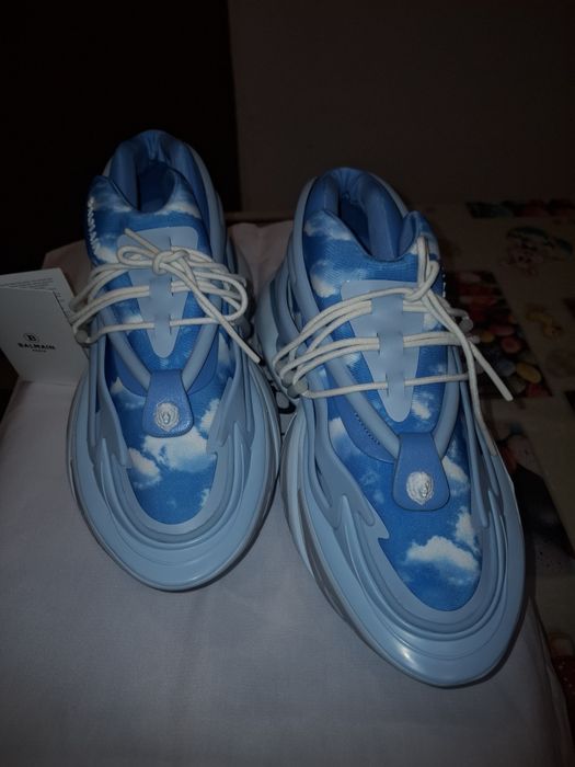 Vand Balmain x Ant Kai Unicorn Blue and White / Albastrii cu alb noi, nouti marimea 42