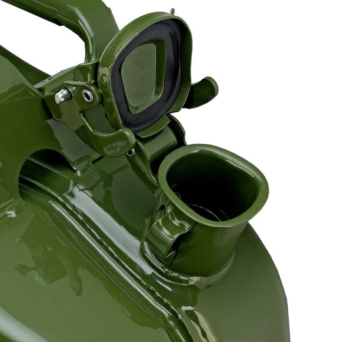 Канистра для ГСМ, металлическая, 20 литров Stels ( С Сертификатом )