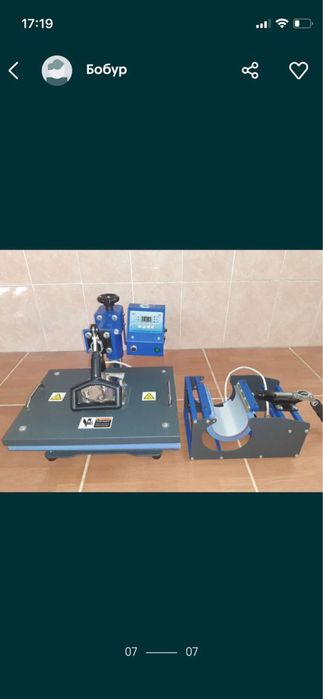 Темопресс 8 в 1, для футболки, кружки , тарелок. Termopress sotiladi