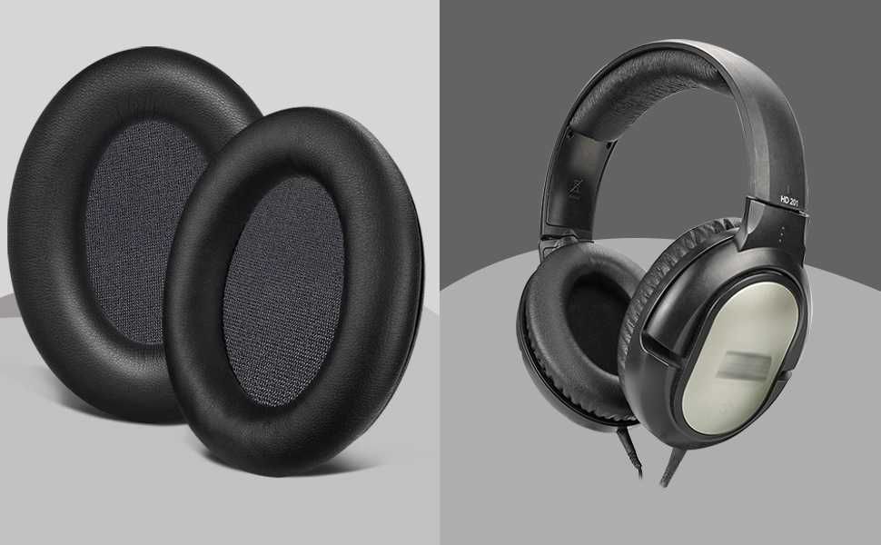 Set 2 bureti pentru casti Sennheiser HD180 HD200 Pro HD201 HD201S HD206 HD418 HD419 HD421 HD428 HD429 HD438 HD439 HD448 HD449 HD451 HD461 HD471