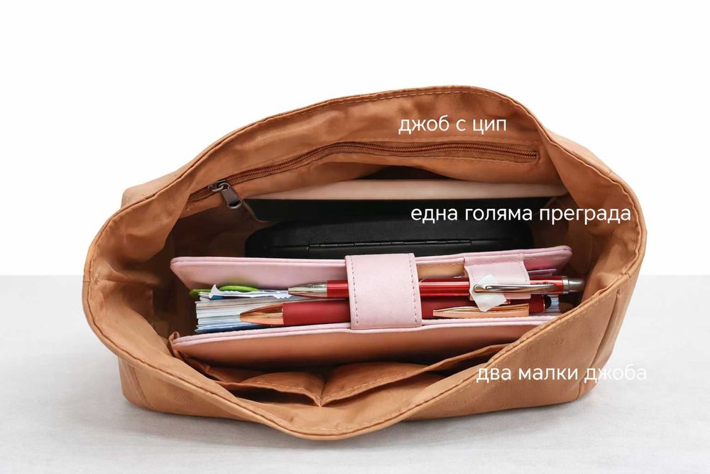 Дамска (ретро) елегантна чанта с една къса дръжка