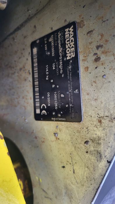 Talpa compactoare Waker Neunson diesel