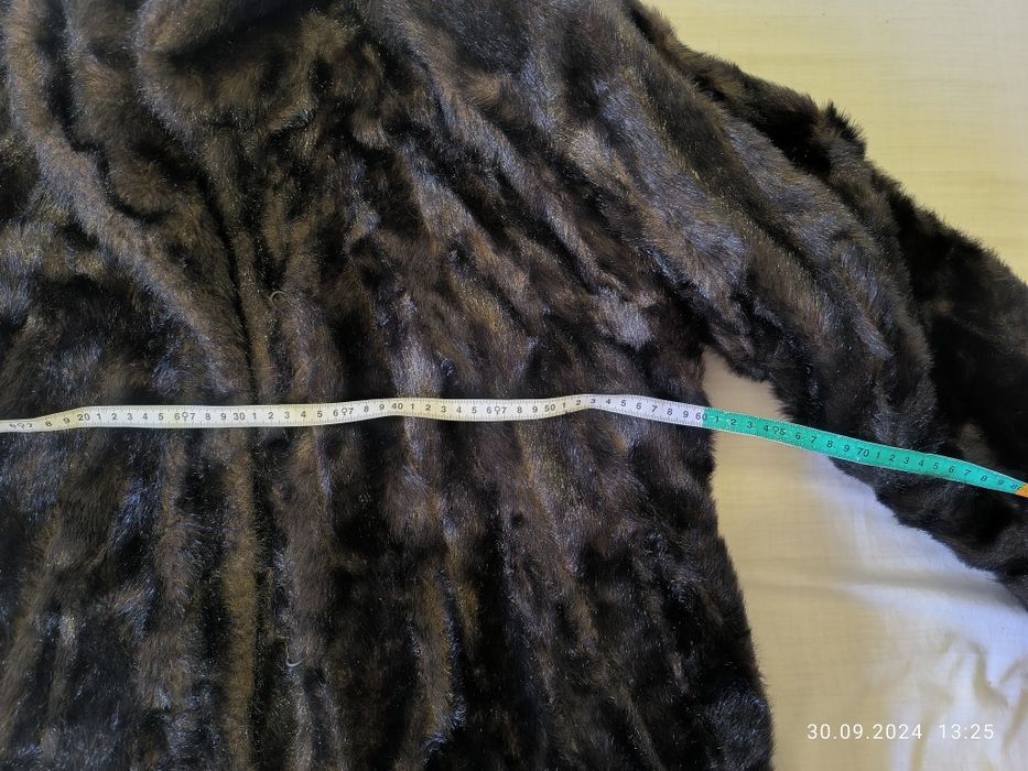 Дамско палто от изкуствена кожа