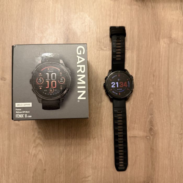 Garmin Fenix 8  47mm Amoled Saphirre ca nou