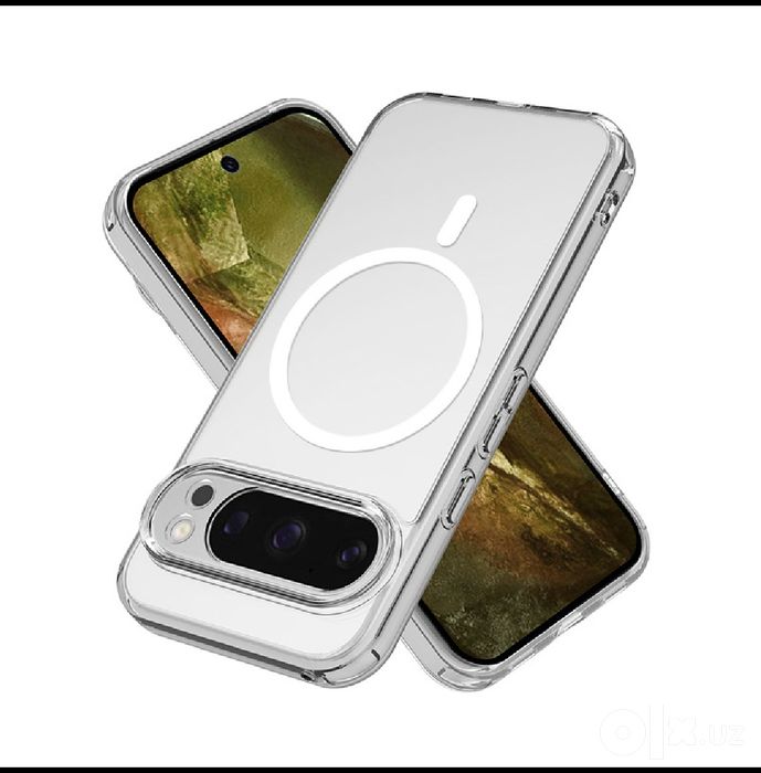 Прозрачный чехол с MagSafe для Pixel 10 pro / 10 pro xl