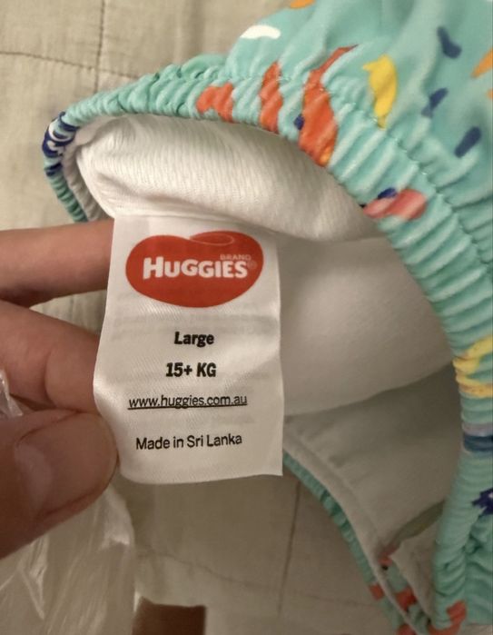 Huggies трусики 12 кг для бассейна и дома