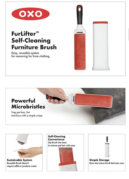 Четка за косми от домашен любимец, Чисто нова!