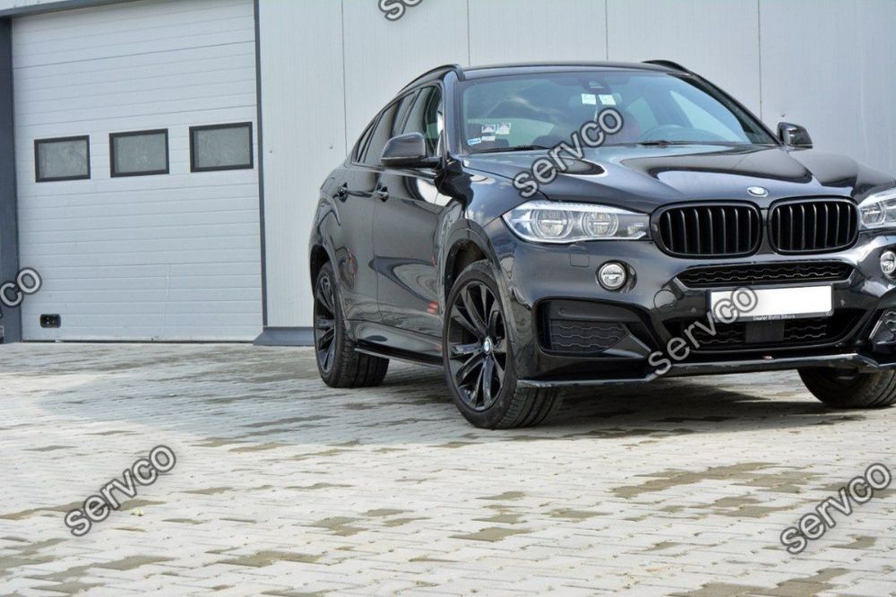 Praguri Bmw X6 F16 Mpack 2015- v1 - Maxton Design