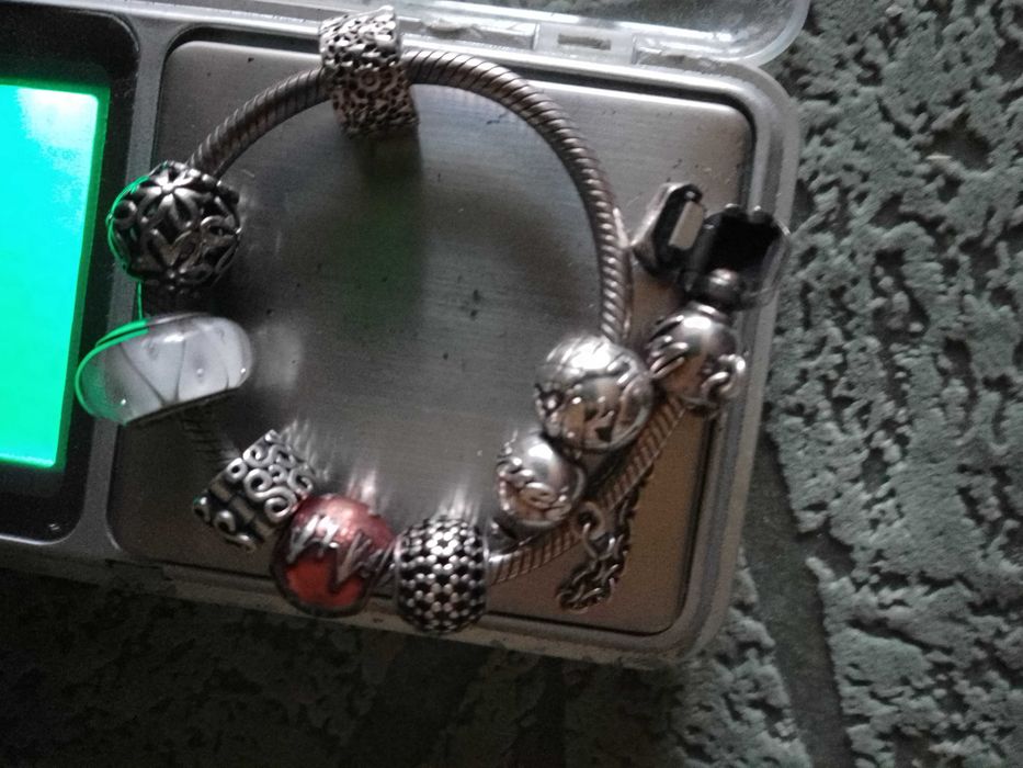 сребърна гривна pandora