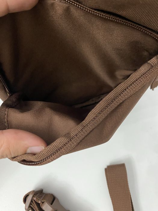 Барсетка nike коричневая