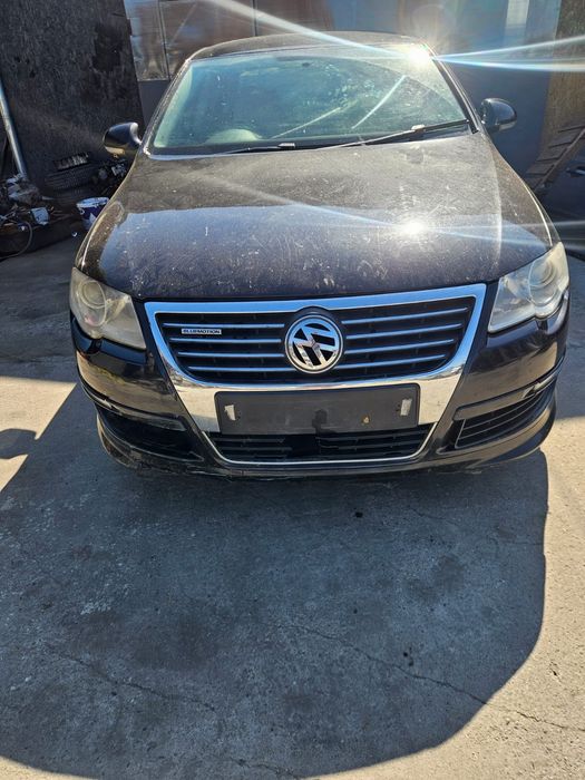 Kit R Line vw Passat B6 Lip Bara fata Spate Praguri culoare negru LC9X Sedan Berlina