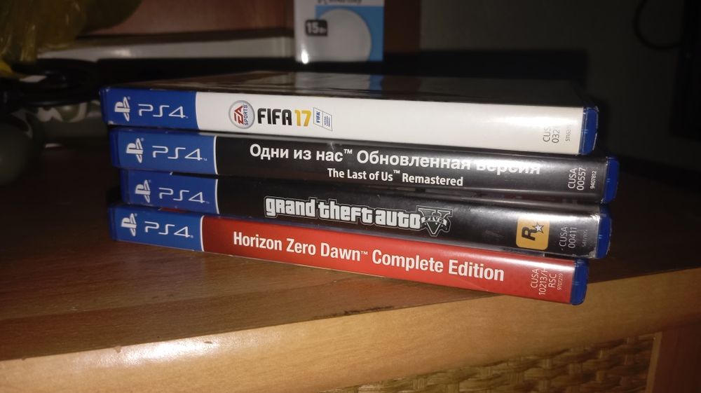 Обменяю диски ps4