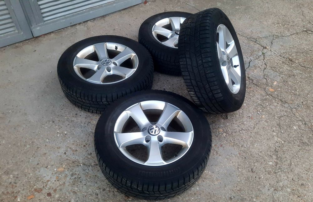 Оригинални алуминиеви джанти 5х112 за VW 16ки