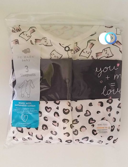 Бодита,ромпъри,гащеризони,потници и пижами различни размери Primark