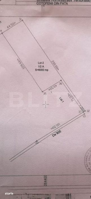 Teren extravilan, 6000mp, zona sere Beharca