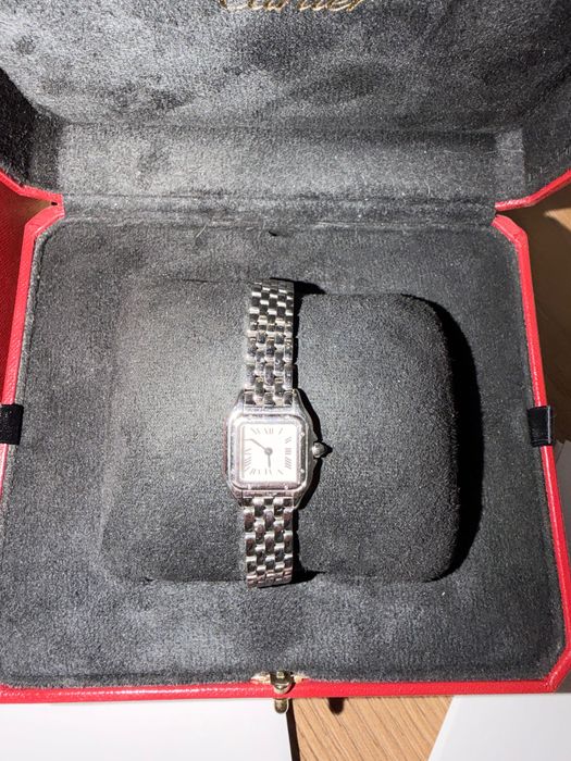 Оригинален часовник Cartier Panthère Mini, стомана.