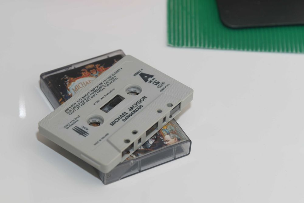 Caseta audio originala-Michael Jackson -Dangerous 1991