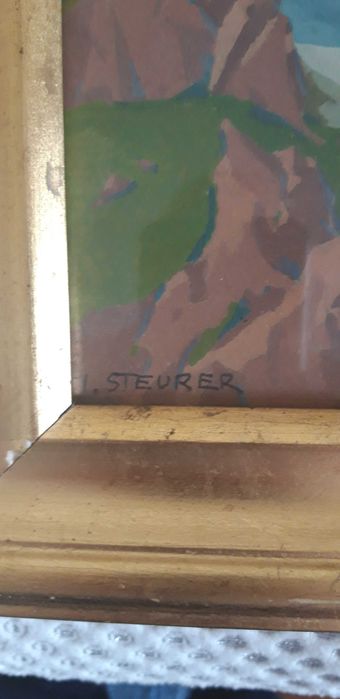 Tablou in acuarela de Iosif Steurer