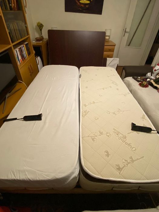 Somieră electrică dublă cu saltele individuale