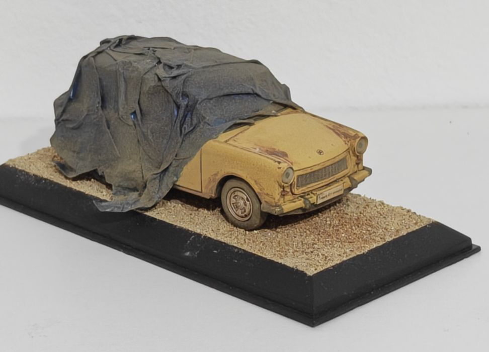 Dioramă Trabant 601