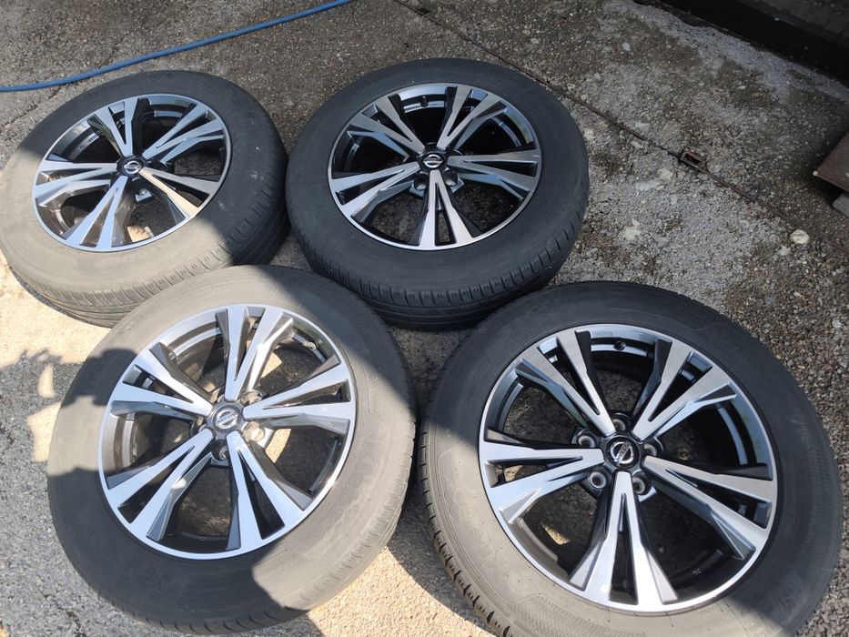 18" оригинални алуминиеви джанти за Nissan Qashqai X trail...