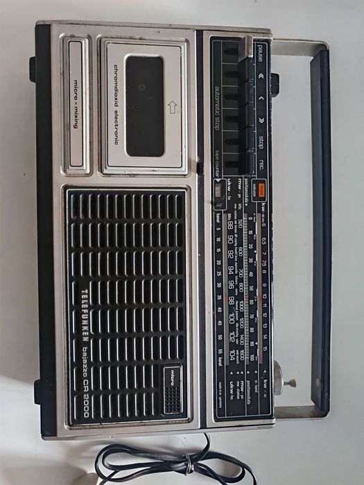Telefunken CR2000 radiocasetofon vintage retro
