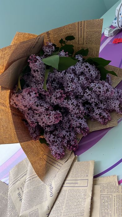 Букет сирень свежие