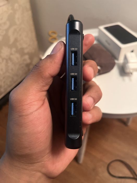 USB-C Hub Pro HDMI SD TF AUX для MacBook / iPad / Laptop